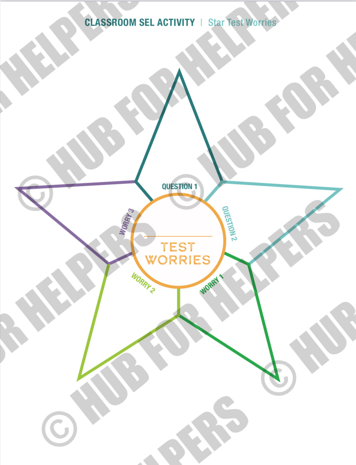 Test taking anxiety newsletter hub for helpers